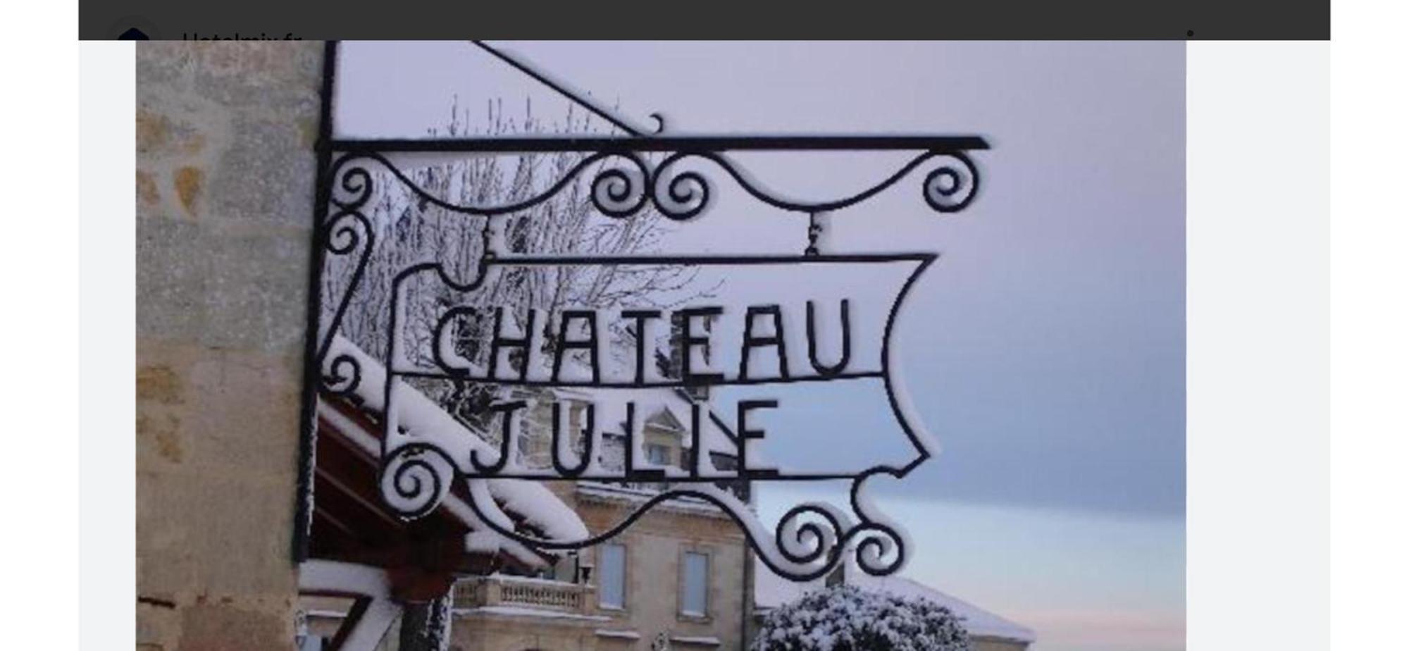 Fsp Chateau Julie Virsac Buitenkant foto